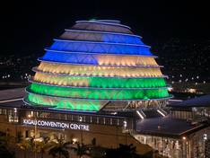 Das Kigali Convention Center in Ruanda
